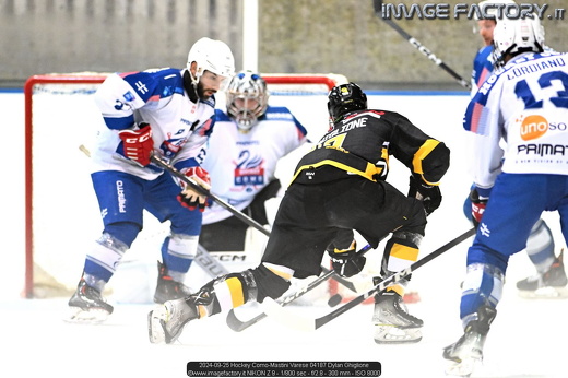 2024-09-25 Hockey Como-Mastini Varese 04187 Dylan Ghiglione